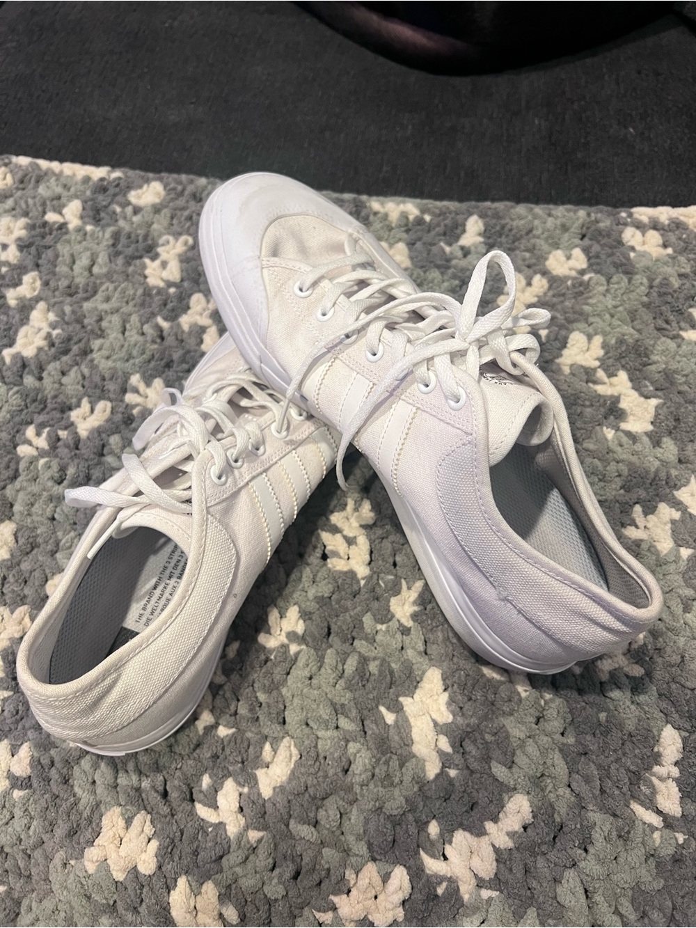 adidas Skateboarding Matchcourt Canvas Low Top Sneakers